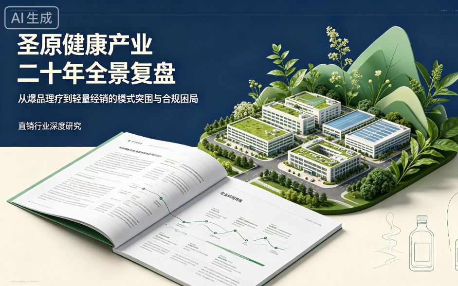 从爆品理疗到轻量经销:圣原生物,一家“非典型直企”的商业模式差异化与行业发展启示