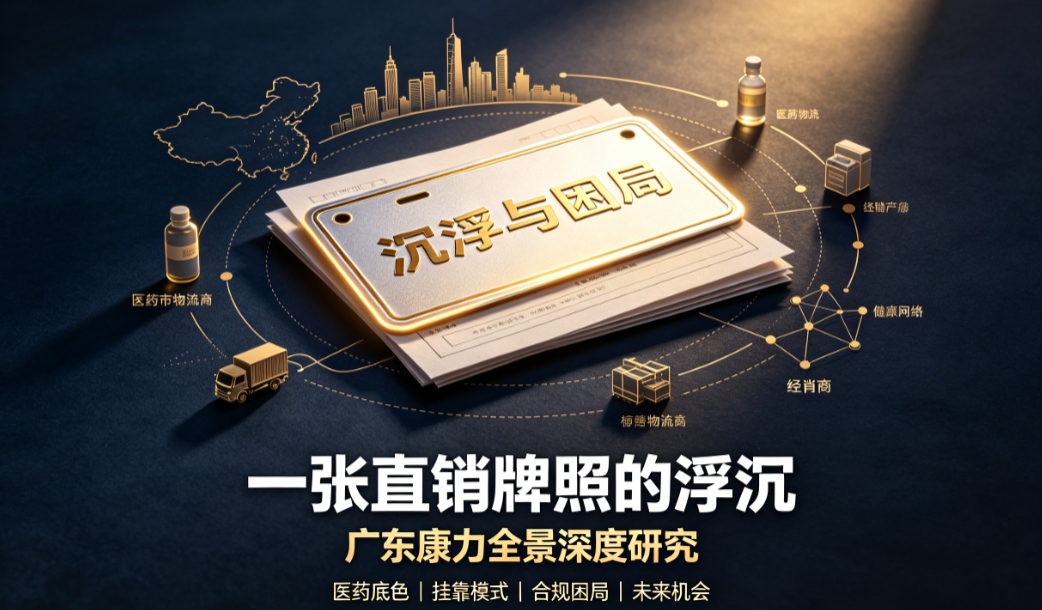 康力，一部浓缩的中国直销进化史，全景复盘从医药国企到轻资产持牌主体的二十年演变