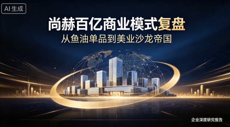 百亿尚赫启示录:“店铺+美容服务”从鱼油到TBS美容,二十年发展史,透视直销行业的本土化创新