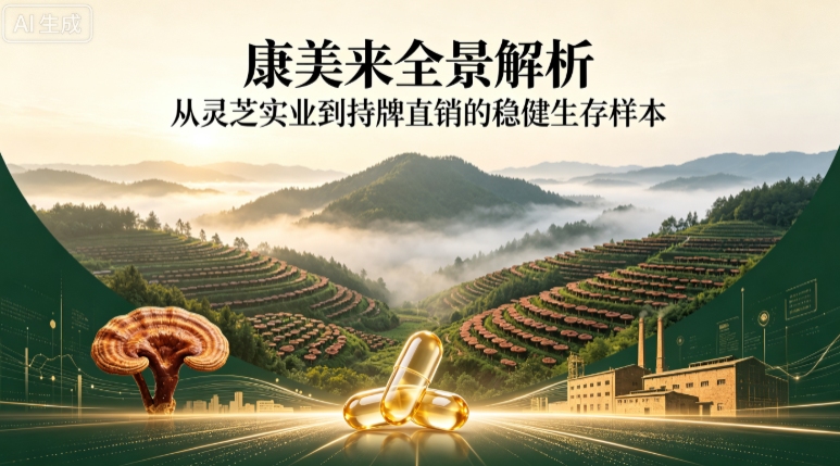 康美来:拿牌不狂奔 直销行业里少见的实业派,实业底盘+直销牌照的稳健生存之道