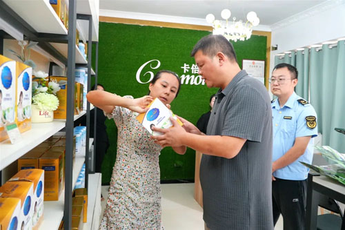 湖南西洞庭管理区市监局开展直销网点检查