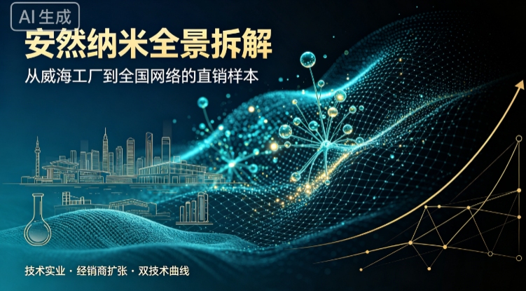 安然纳米：20 年，一部技术派直销企业的生长史，中国直销一个特殊的商业模式样本