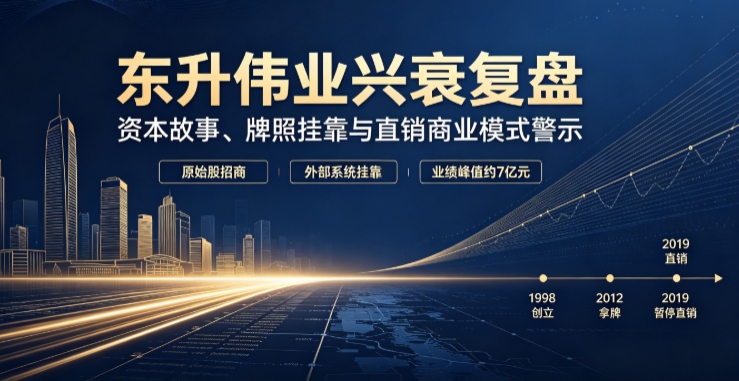 资本故事先行，到业务停摆：解读东升伟业完整发展史与底层商业逻辑