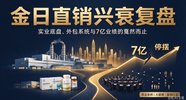 从洋参大王到直销休眠：复盘金日集团完整商业起落，为何巅峰 7 亿后主动停摆？