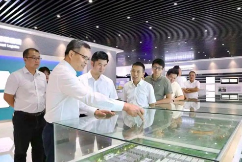 普宁市委副书记陈泓铎带队调研康美药业