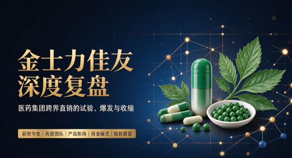 金士力佳友:医药巨头跨界直销的一场试验与落幕,复盘兴衰逻辑,读懂直销行业底层矛盾