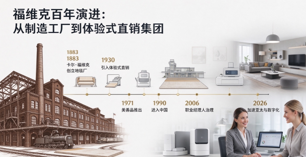 百年福维克:它不是传统直销公司,而是会做直销的高端制造企业