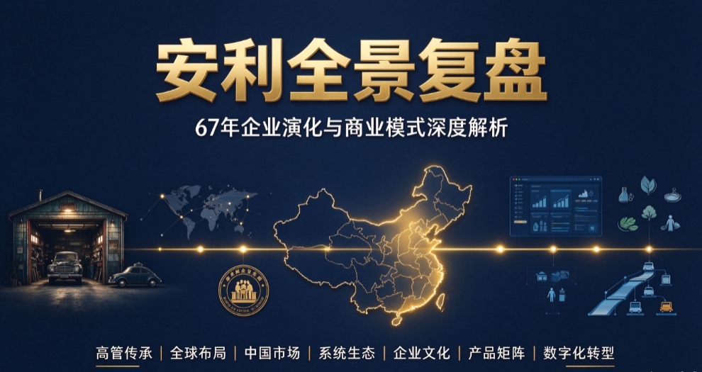 拆解安利：凭什么穿越半个世纪，成为直销行业难以复制的样本？